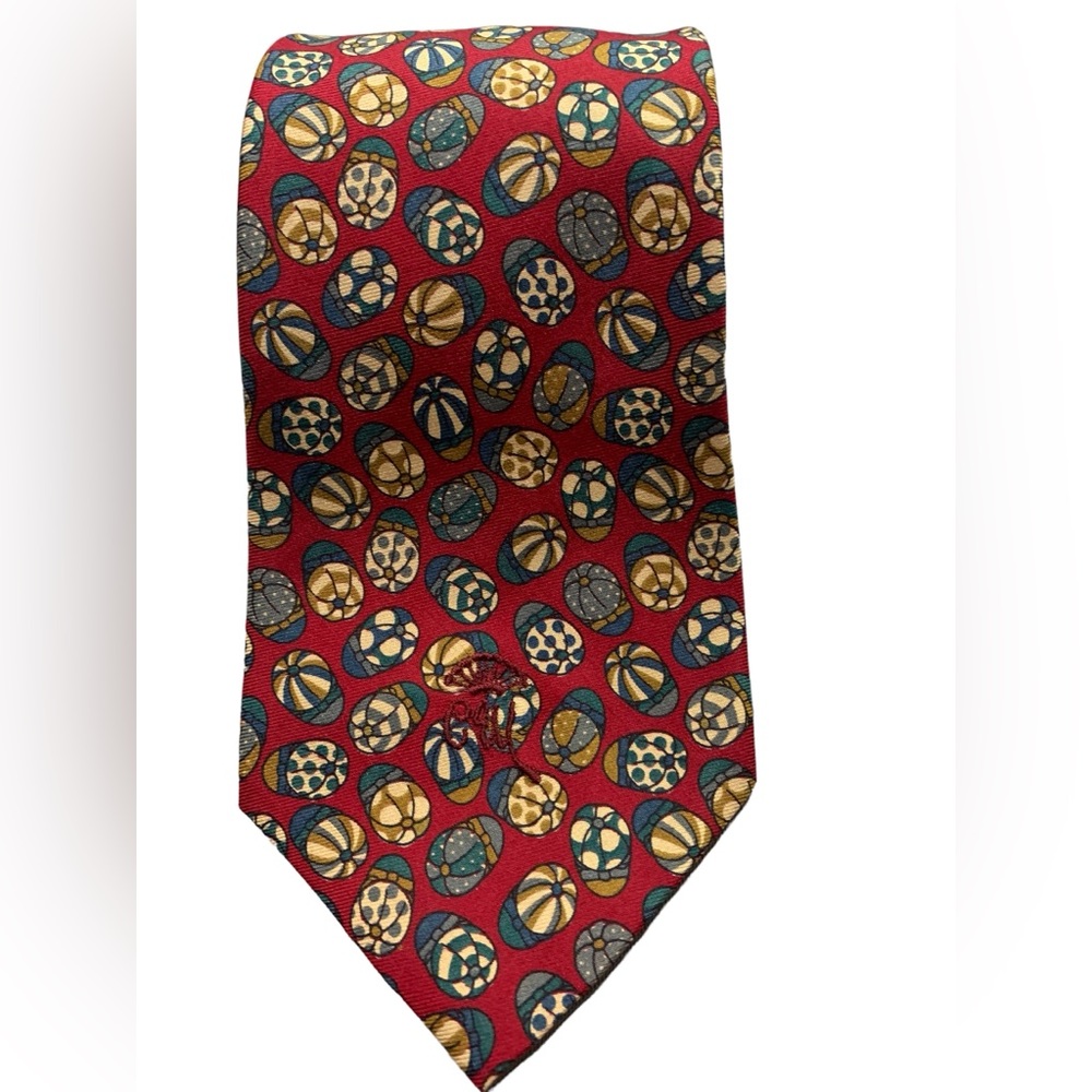 Vintage Countess Mara Silk Jockey Hat tie
